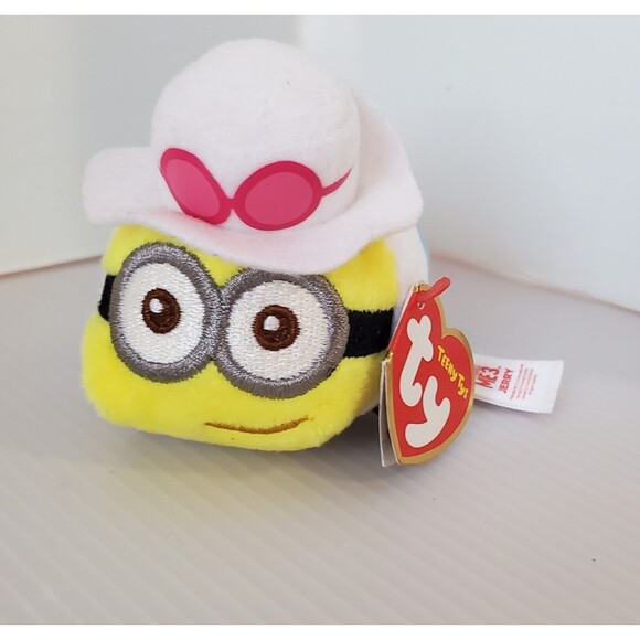 TY Beanie Boos Teeny Tys Stackable Plush Despicable Me 3 Jerry Tourist Mini 3" - Picture 6 of 8